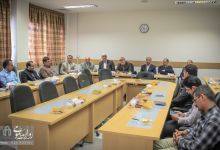 گزارش تصویری | ديدار هيات رئيسه دانشگاه با اعضاي هيات علمي دانشكده برق